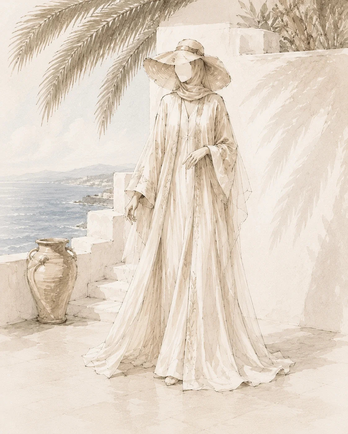Sommer-Abayas für Damen – leichte und luftige Modelle
